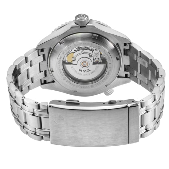 Gevril Men's Hudson Yards Swiss Automatic Dark Grey Watch - Image 2