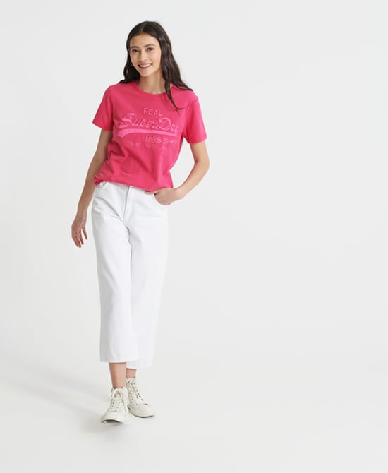 Superdry Vintage Logo Tonal Embroidery T-Shirt
