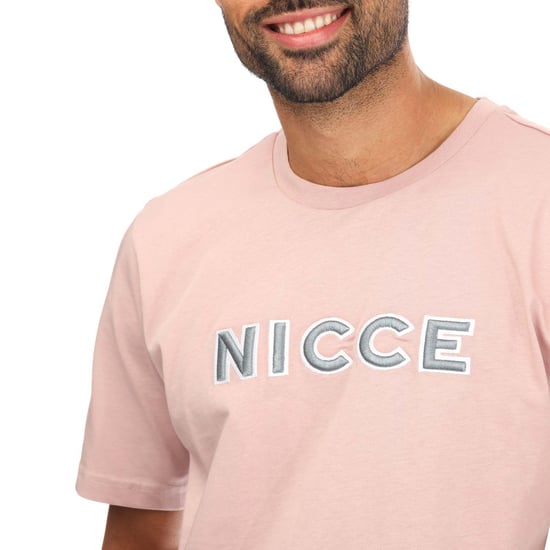 Men's NICCE Truman T-Shirt in Pink