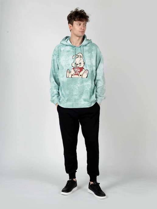 Guess x Brandalised blouse Leon Bunny Mannen groen - Image 2