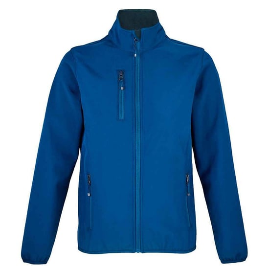 SOLS Dames/Dames Falcon Softshell gerecyclede Soft Shell jas (Koningsblauw) - Image 1