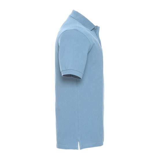 Russell Heren Klassiek Katoenen Polo Shirt (Sky) - Image 3