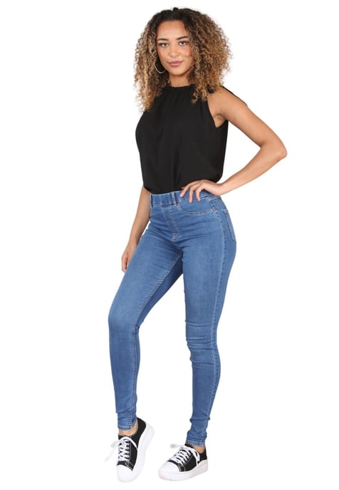 New Look Dames Lift & Shape Super Skinny Denim Jeggings - Image 5