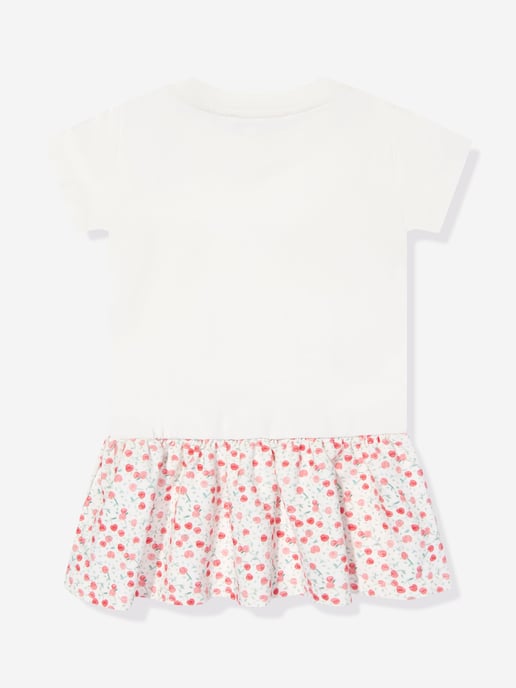 Bonpoint Baby Girls Felice T-Shirt Dress in White