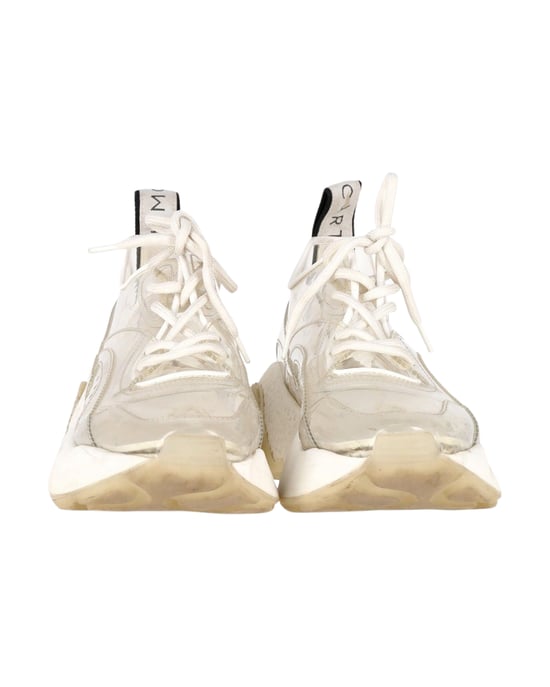 Stella McCartney Eclypse Transparante Chunky Sneakers in Witte PVC - Image 2