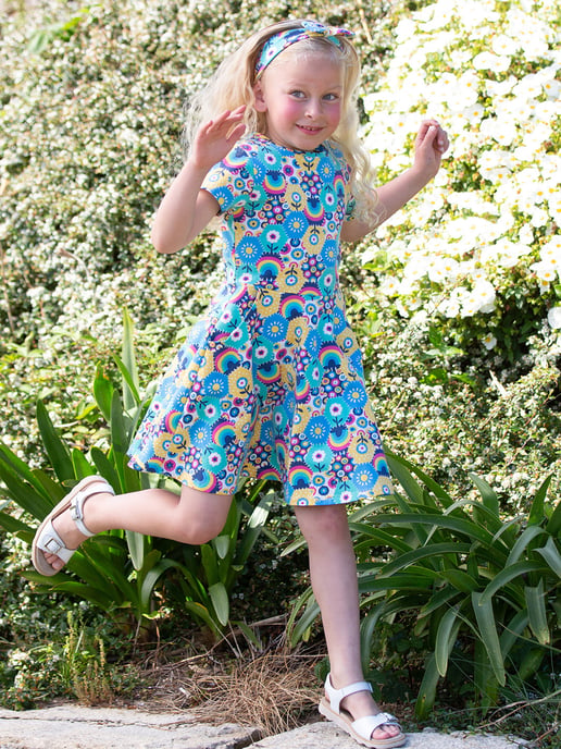 Kite Clothing Patchwork Planet Skater Dress