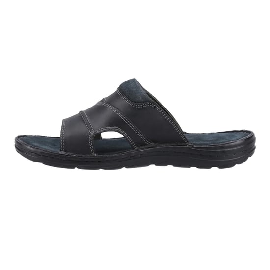 Hush Puppies Heren Archer Leren Muiltjes (Zwart) - Image 3