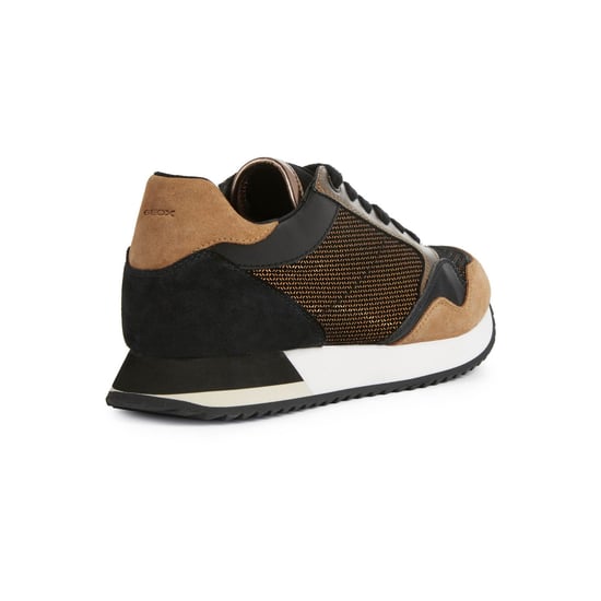 Geox Doralea Leren Dames Sneakers In Brons/Toffee - Image 2
