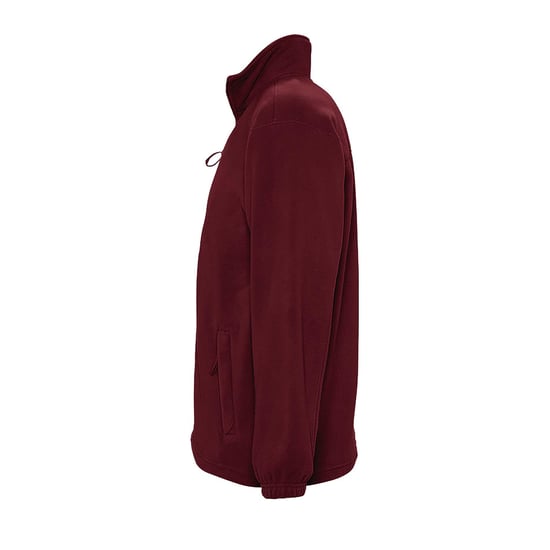 SOLS Heren North Full Zip Outdoor Fleece Jacket (Bourgondië) - Image 3