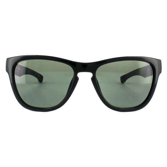 Lacoste Rectangle Unisex Black Green Sunglasses