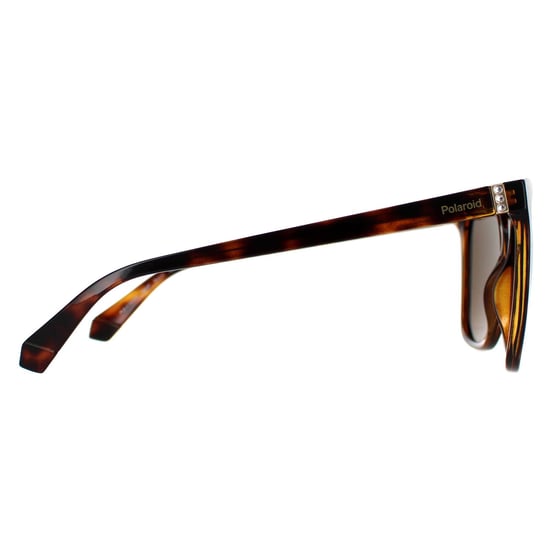 Polaroid Square Womens Havana Bronze Polarized PLD 4155/S/X