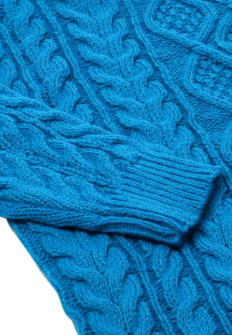 Mymo Jumper Dames turkoois - Image 3