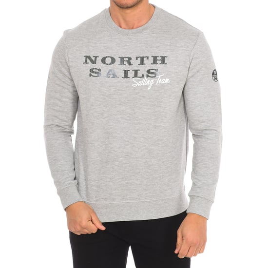 Long-sleeved crew-neck sweatshirt 9022970 men