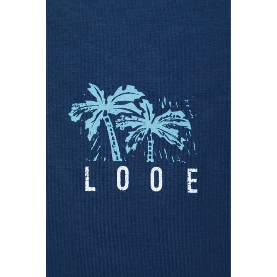 Mountain Warehouse Heren Looe Bedrukt Organisch T-Shirt (Marine) - Image 3