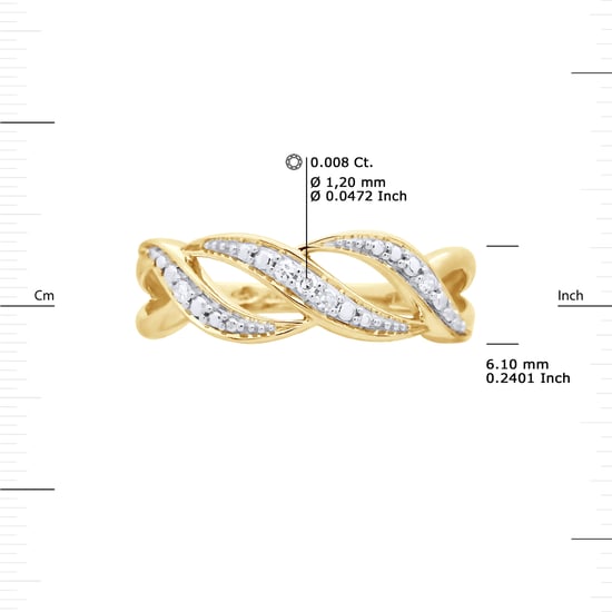 DIADEMA - Ring - Prestige Jewelery - Diamonds - Yellow Gold