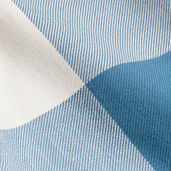 Men's Ted Baker Neetly Long Sleeve Scale Check Shirt in Blue