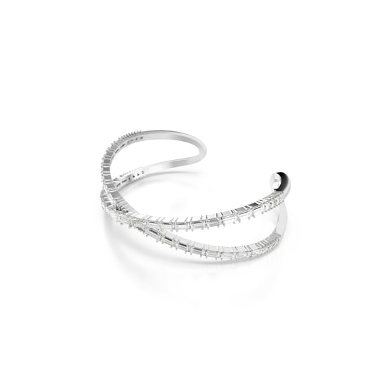 Swarovski 'Hyperbola' Dames Armband van Basismetaal - Zilver 5677626 - Image 2