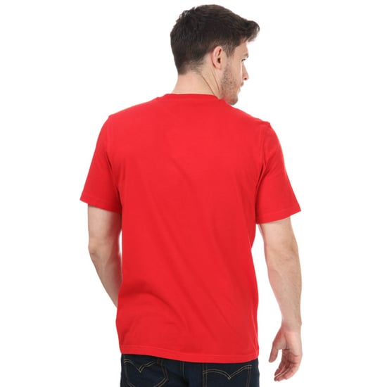 Men's adidas Originals Trefoil T-Shirt in Red