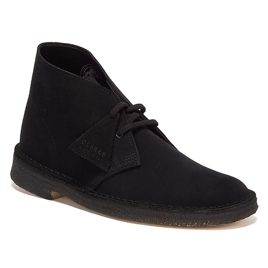 Clarks Originals Desert Suede Heren Zwart Laarzen - Image 2