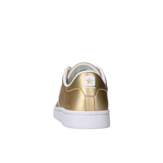 Converse Pro Womens Gold Trainers