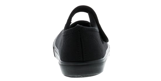 Wynsors Mary Jane 2 Younger Girls School Plimsolls in Black