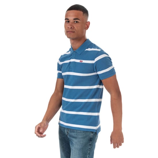 Men's Levis Good Polo Shirt in Blue - Image 1