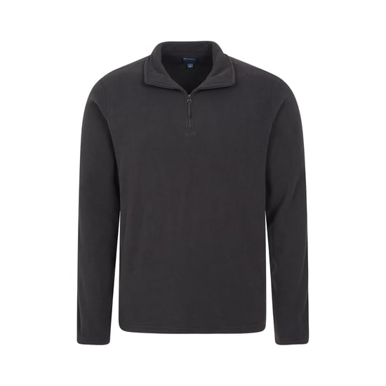 Mountain Warehouse Heren Camber II Half Zip Fleece Top (Zwart) - Image 4