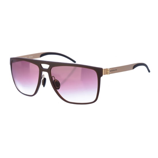 Rectangular shaped acetate sunglasses M7008 men