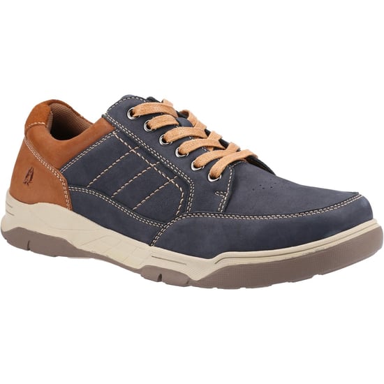 Hush Puppies Leren herenschoenen Finley (Oranje/zwart) - Image 1