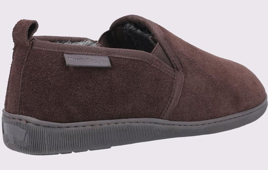 Hush Puppies Arnold Slip On Suède MEMORY FOAM Heren - Image 3