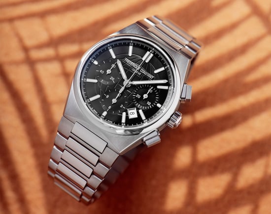 Frédérique Constant Highlife Chronograph Automatic Men's Silver Watch FC-391B4NH6B