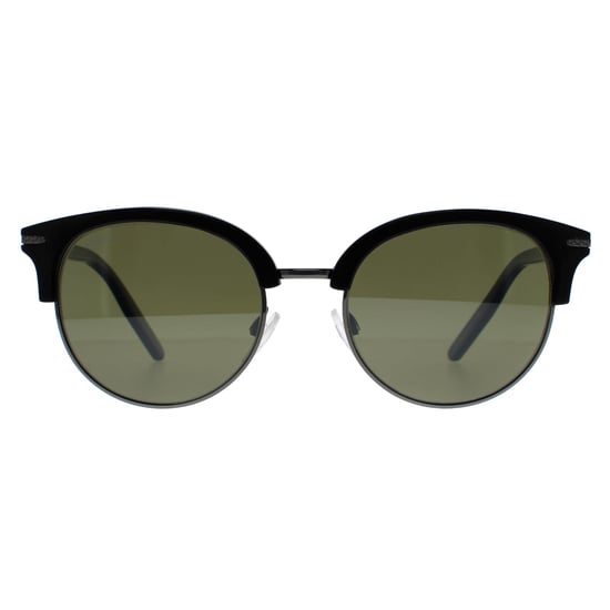 Serengeti Ronde Dames Glimmend Donker Gunmetal Zwart Mineraal Gepolariseerd 555nm Groen Lela - Image 1