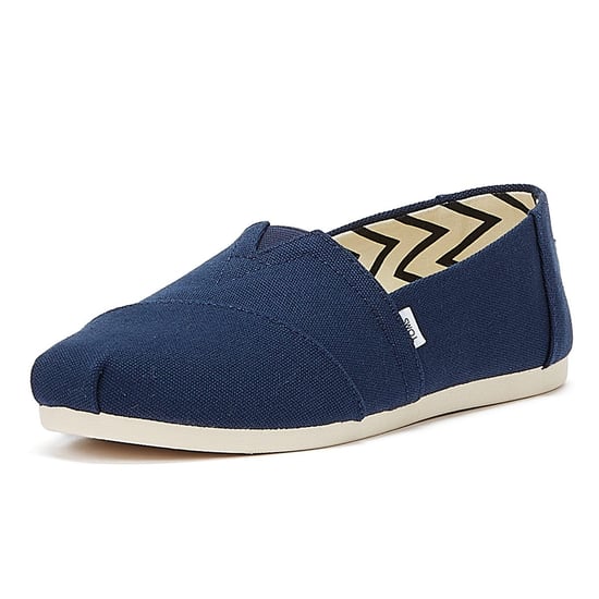 TOMS Alpargata Katoen Canvas Dames Navy Espadrilles - Image 3