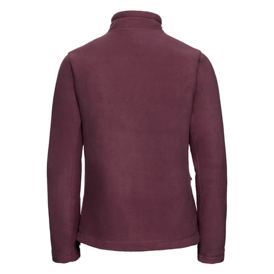 Russell Dames/Dames Full Zip Outdoor Fleecejack (Bourgondië) - Image 2
