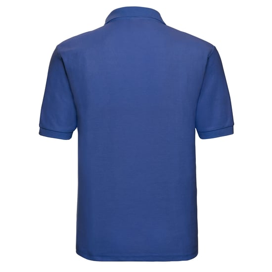 Russell Heren Polycotton Pique Poloshirt (Helder Koningsblauw) - Image 2