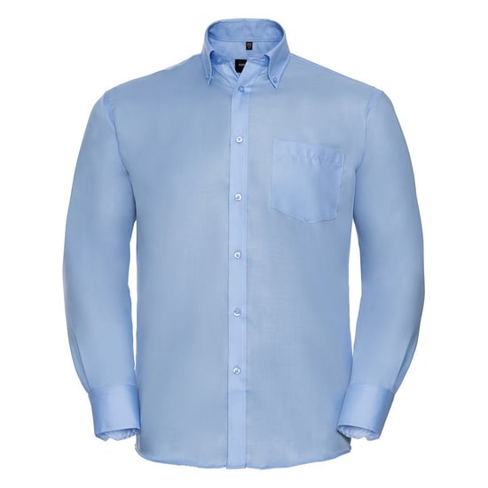 Russell Collection Heren Ultimate Non-Iron Formeel Overhemd Met Lange Mouwen (Heldere lucht) - Image 1