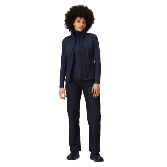 Regatta Womens/Ladies Flux Softshell Gilet (Navy/Navy)