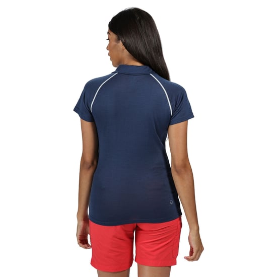 Regatta Dames/dames Kalter Polo Shirt (Donkere Denim) - Image 2
