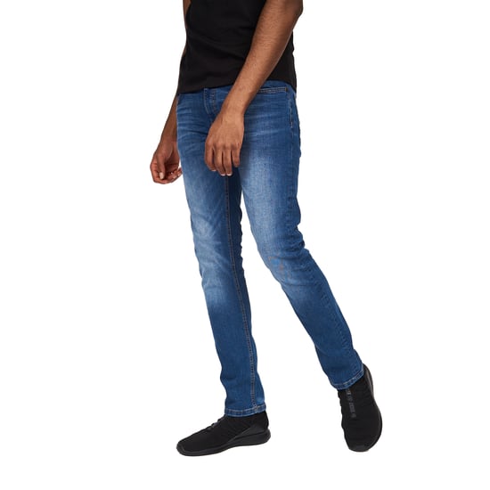 Crosshatch Heren Svelte Stretch Jeans (Stone Wash) - Image 1