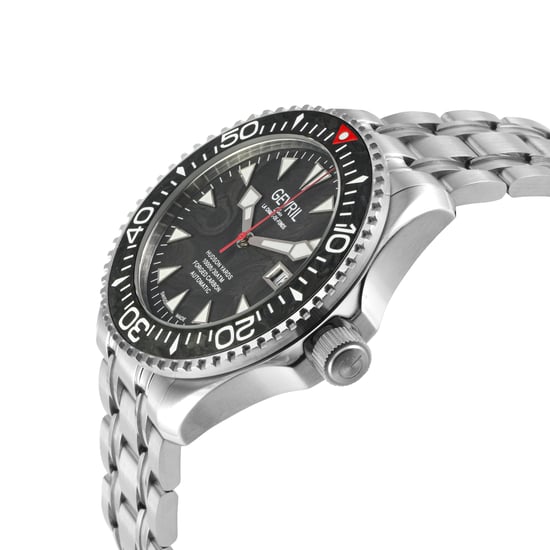 Gevril Men's Hudson Yards Swiss Automatic Dark Grey Watch - Image 3