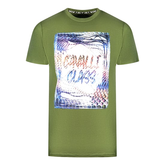 Cavalli Class Dooslogo Groene T-shirt - Image 1