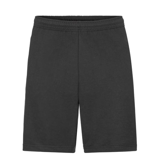 Fruit of the Loom Lichtgewicht uniseks shorts voor volwassenen (Zwart) - Image 1
