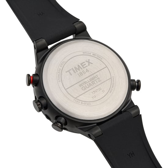 Timex Getijden/temp/kompas Heren Zwarte Horloge T2N720 - Image 3
