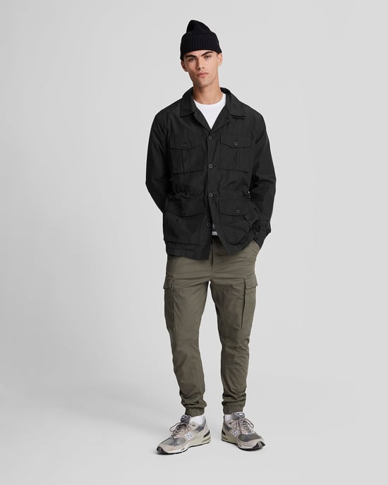 Lyle & Scott gitzwart veldjack - Image 2