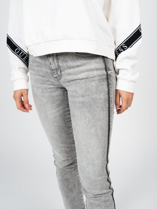 Guess Jeans Skinny Mid Vrouw Grijs - Image 5