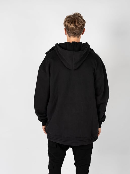 La Haine Inside Us blouse LM012 Mannen zwart - Image 3
