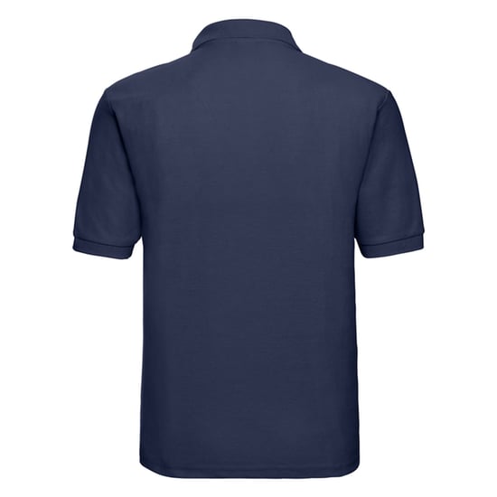 Russell Heren Klassiek Polycotton Poloshirt (Franse marine) - Image 2