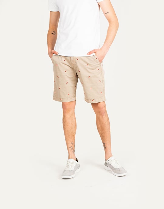 Pepe Jeans shorts Miles Short Icon Mannen beige - Image 1