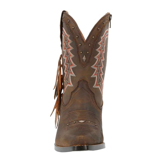 Durango Crush Leder Vrouwen Pecan Laarzen - Image 3