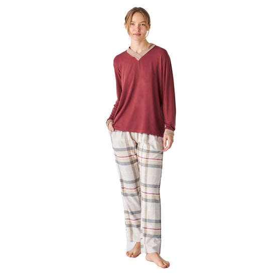 JJBEP1401 women's long sleeve pajamas